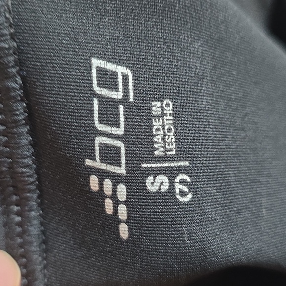 bcg Black Athletic Shorts Performance Fit Kids Size 7 - Picture 3 of 4